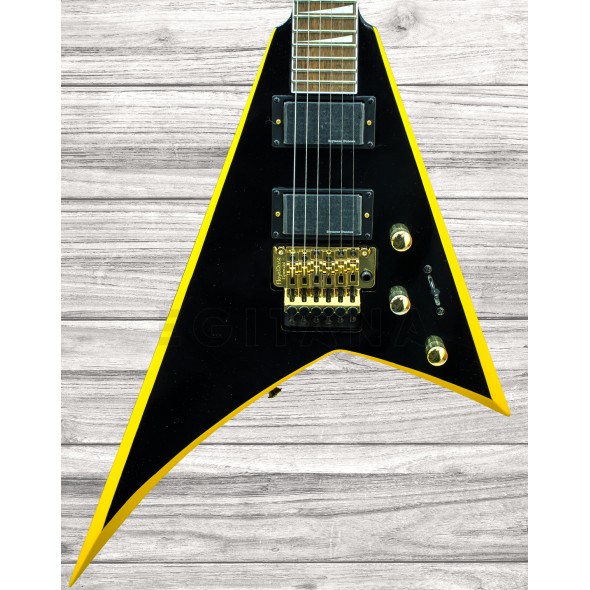 Jackson RRX24 Black w/Yellow Bevels Jackson RRX24 Black w/Yellow Bevels